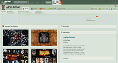 Desktop Screenshot of adrian-dehaan.deviantart.com