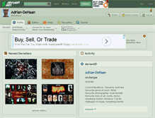 Tablet Screenshot of adrian-dehaan.deviantart.com