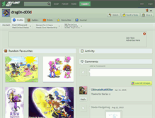 Tablet Screenshot of drag0n-d00d.deviantart.com