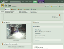 Tablet Screenshot of miss-mara.deviantart.com