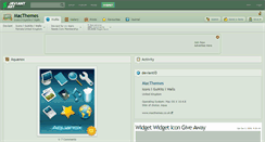 Desktop Screenshot of macthemes.deviantart.com