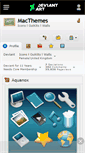 Mobile Screenshot of macthemes.deviantart.com