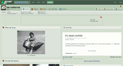 Desktop Screenshot of bar-coded-me.deviantart.com