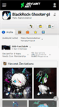 Mobile Screenshot of blackrock-shooter-pl.deviantart.com