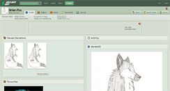 Desktop Screenshot of brian-fox.deviantart.com