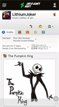 Mobile Screenshot of lithiumjoker.deviantart.com