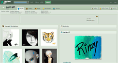 Desktop Screenshot of panty-girl.deviantart.com
