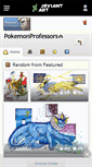 Mobile Screenshot of pokemonprofessors.deviantart.com