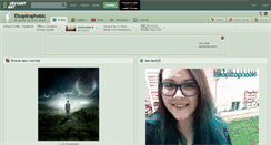 Desktop Screenshot of eisoptrophobic.deviantart.com