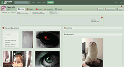 Desktop Screenshot of dimz101.deviantart.com