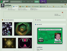 Tablet Screenshot of lyinryan.deviantart.com