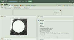 Desktop Screenshot of betani.deviantart.com