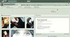 Desktop Screenshot of duckymadeofrubber.deviantart.com