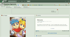 Desktop Screenshot of photoshop-degenerate.deviantart.com