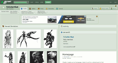 Desktop Screenshot of felixmertikat.deviantart.com
