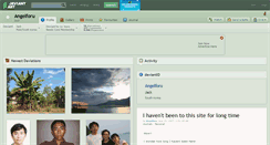 Desktop Screenshot of angelforu.deviantart.com