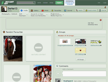 Tablet Screenshot of dorke13.deviantart.com