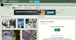 Desktop Screenshot of anjumamute.deviantart.com