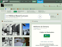 Tablet Screenshot of anjumamute.deviantart.com
