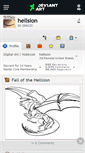 Mobile Screenshot of hellsion.deviantart.com
