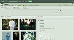Desktop Screenshot of colinhill.deviantart.com