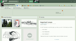 Desktop Screenshot of burnthepriestalive.deviantart.com