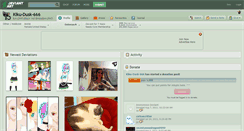 Desktop Screenshot of kiku-dusk-666.deviantart.com