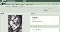 Desktop Screenshot of nem18.deviantart.com