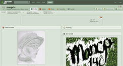 Desktop Screenshot of manga14.deviantart.com