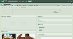Desktop Screenshot of malanore83.deviantart.com