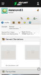 Mobile Screenshot of malanore83.deviantart.com
