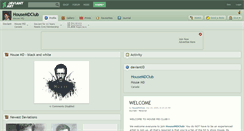 Desktop Screenshot of housemdclub.deviantart.com