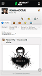 Mobile Screenshot of housemdclub.deviantart.com