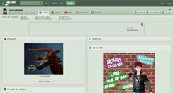 Desktop Screenshot of maudrake.deviantart.com