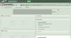 Desktop Screenshot of myuu-doujiinkai.deviantart.com