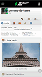 Mobile Screenshot of pomme-de-terre.deviantart.com