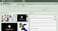 Desktop Screenshot of blade-genexis.deviantart.com
