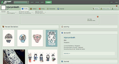 Desktop Screenshot of injuryordeath.deviantart.com