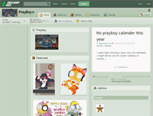 Tablet Screenshot of prayboy.deviantart.com