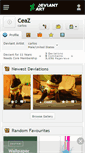 Mobile Screenshot of ceaz.deviantart.com