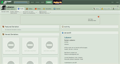 Desktop Screenshot of lobanov.deviantart.com