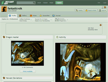 Tablet Screenshot of fantasticvolk.deviantart.com