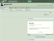Tablet Screenshot of gasmask-bdsm.deviantart.com