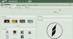 Desktop Screenshot of namiociarz.deviantart.com