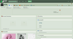 Desktop Screenshot of lei-ja.deviantart.com