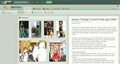 Desktop Screenshot of kami-con.deviantart.com