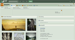 Desktop Screenshot of davesizer.deviantart.com