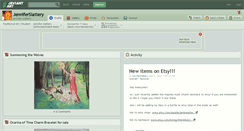 Desktop Screenshot of jenniferslattery.deviantart.com