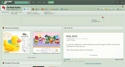 Desktop Screenshot of da-real-kooky.deviantart.com