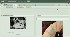 Desktop Screenshot of klena.deviantart.com